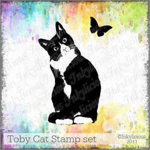 Cat Stamp - Toby