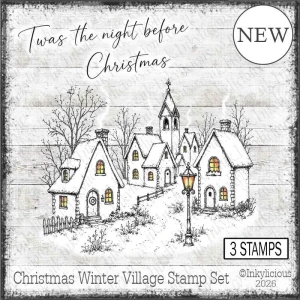 Christmas Winter Village Stamp Set