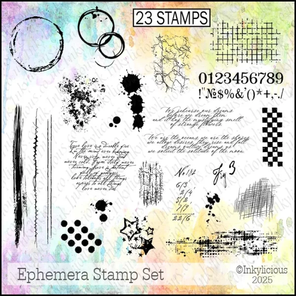 Ephemera Stamp Set