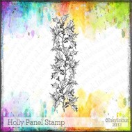 Holly Panel Stamp