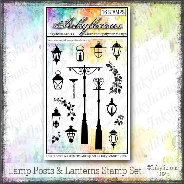 Lamp Posts and Lanterns stamp set