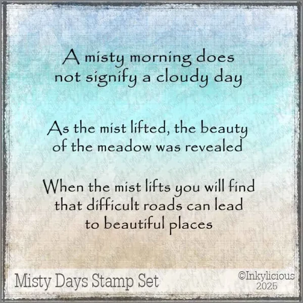 Misty Days Stamp Set