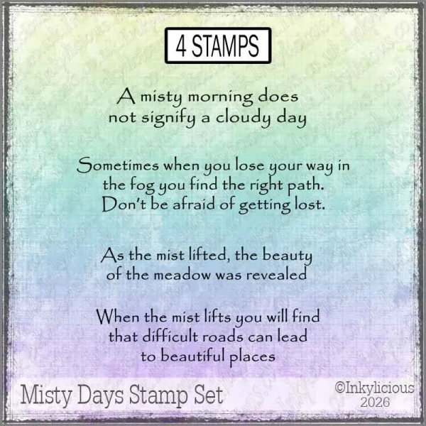 Misty Days Stamp Set
