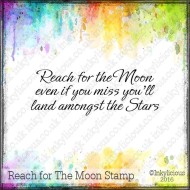 Reach For The Moon Stamp