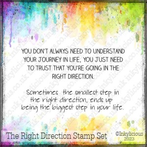The Right Direction Stamp Set