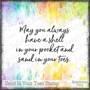 Sand In Your Toes Stamp