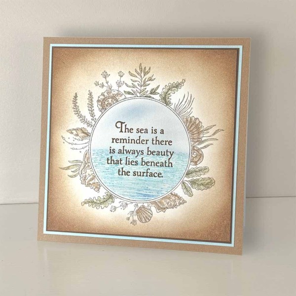 Sea Wreath Stamp Stencil Set