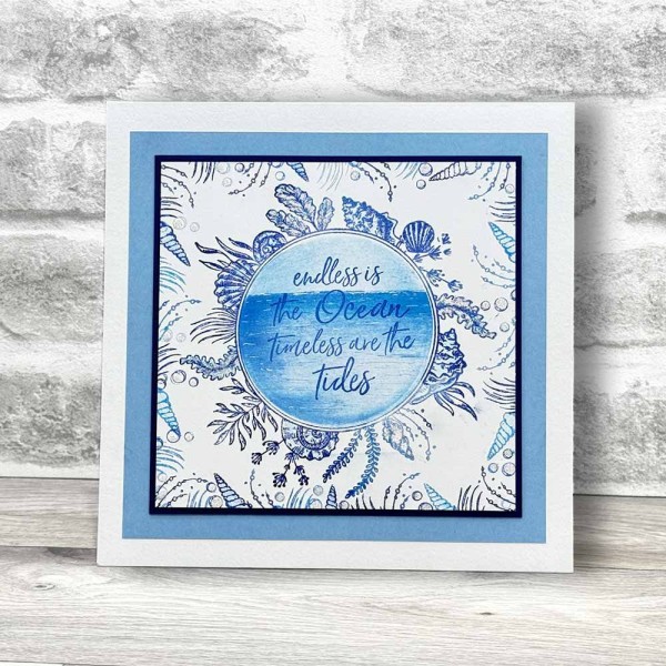 Sea Wreath Stamp Stencil Set