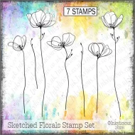 Sketched Florals Stamp Set