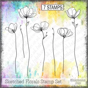 Sketched Florals Stamp Set