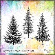 Spruce Trees Stamp set