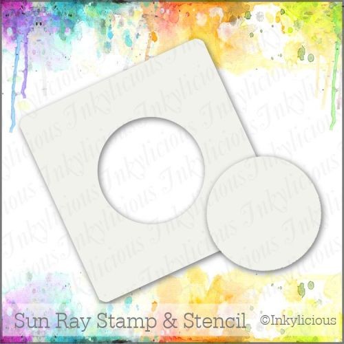 Sun Ray Stamp & Stencil set