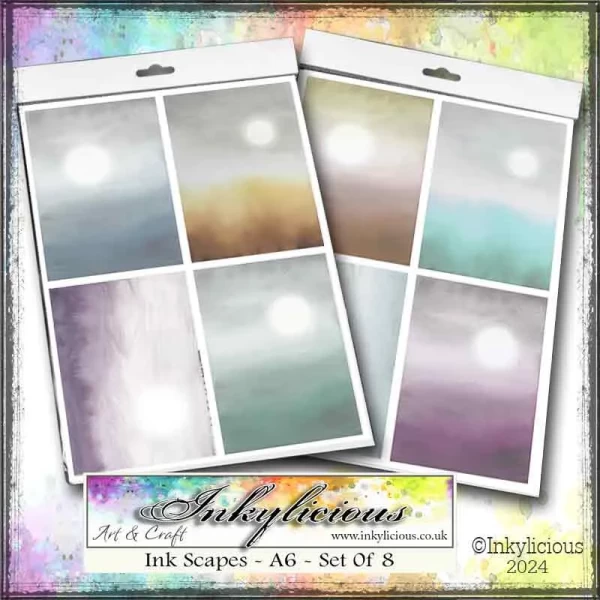 Ink Scapes A6 Set 2
