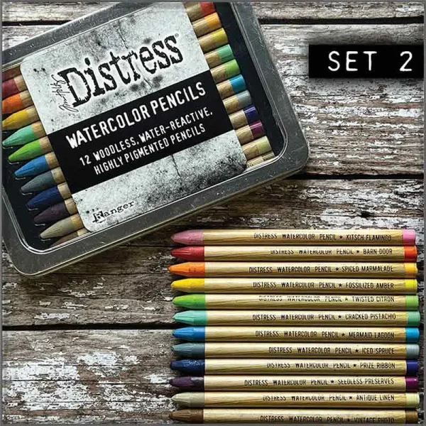 TH Distress Pencils Set 2