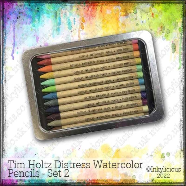 Distress Watercolor Pencils Set 2