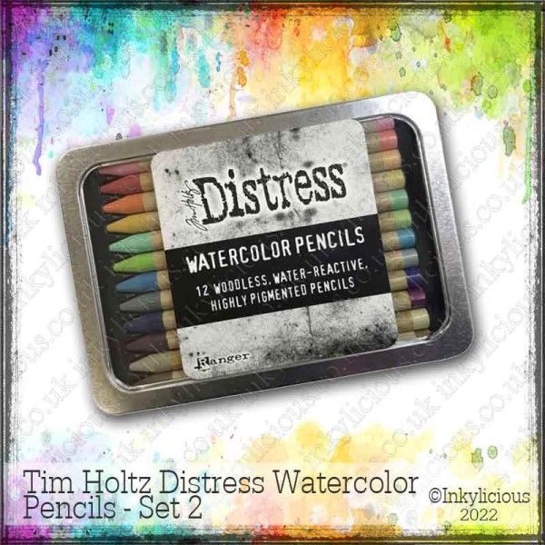 Distress Watercolor Pencils Set 2