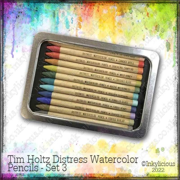 Distress Watercolor Pencils Set 3