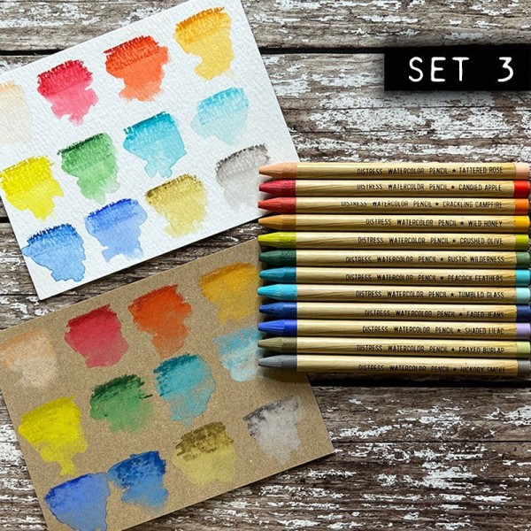 Distress Watercolor Pencils Set 3