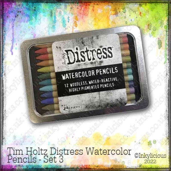 Distress Watercolor Pencils Set 3