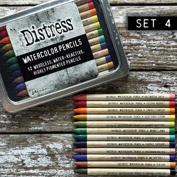 TH Distress Pencils Set 4