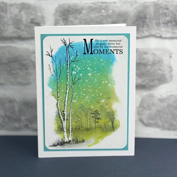 Elegant Birch Trees Stamp Set