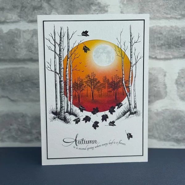 Elegant Birch Trees Stamp Set