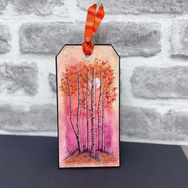 Elegant Birch Trees Stamp Set