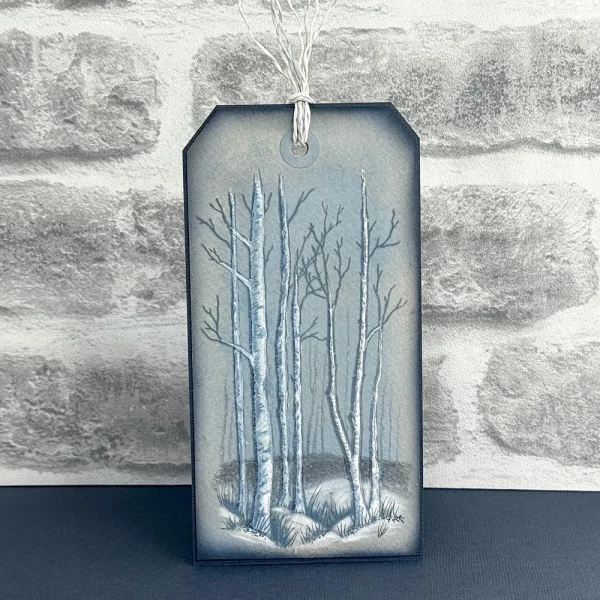 Elegant Birch Trees Stamp Set