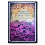 Footprints on our Hearts Stamp