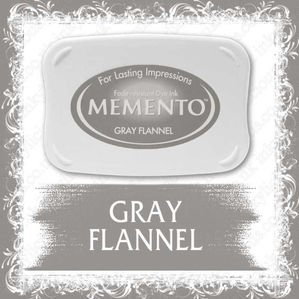 Tsukineko Memento Ink Pad Gray Flannel 