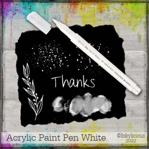 White Acrylic Paint Pen