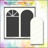 Arch Window Stencil