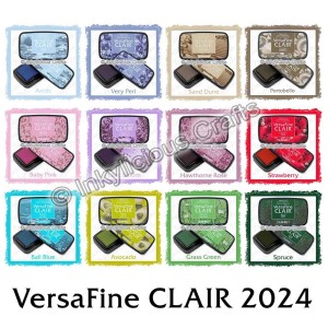 Versafine Clair 2024 Ink Pad Set of 12